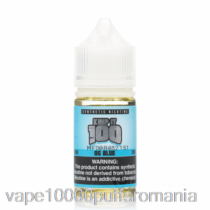 Vape Romania Og Blue Salts - Pastreaza-l 100 - 30ml 50mg